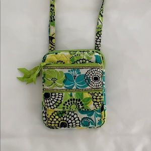 Vera Bradley Mini Hipster in Limes Up